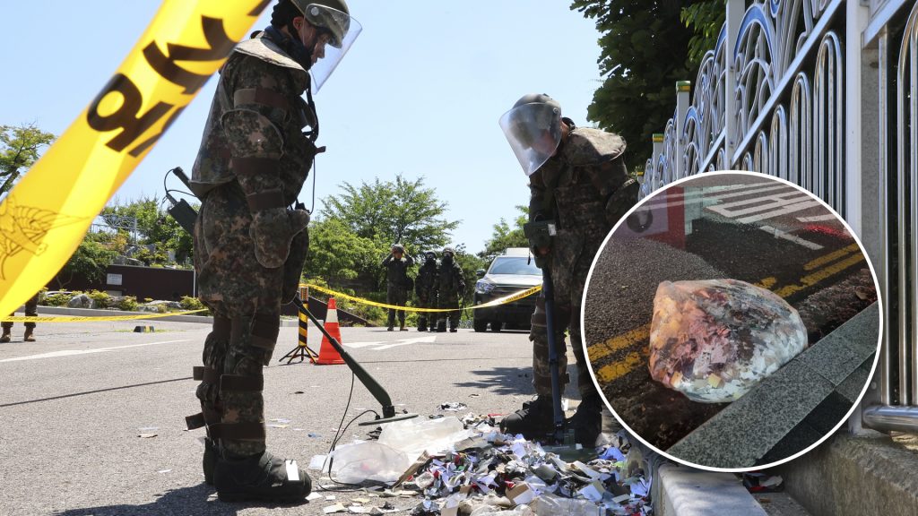 Nordkorea schickt Müll-Ballone über die Grenze – Südkorea reagiert empört