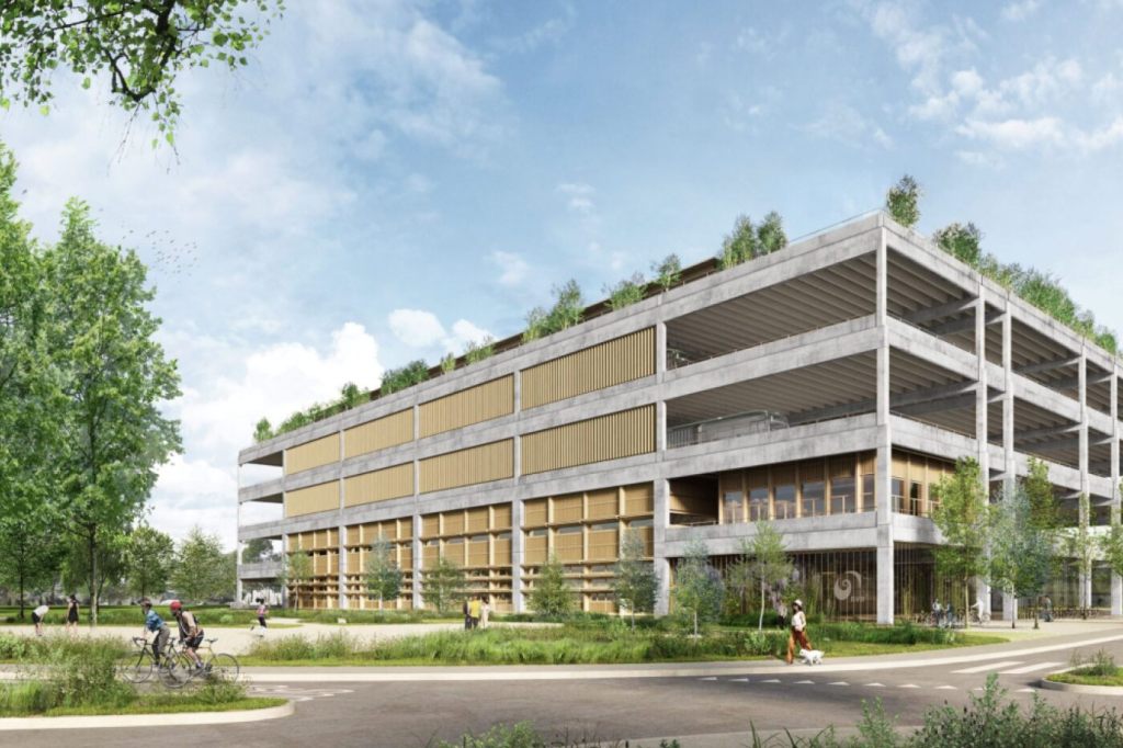 Busgarage Rank wird zu nachhaltigem Bauprojekt