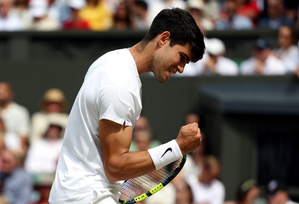 Carlos Alcaraz zum zweiten Mal in Folge Wimbledon-Sieger