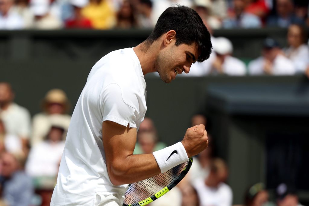 Carlos Alcaraz zum zweiten Mal in Folge Wimbledon-Sieger