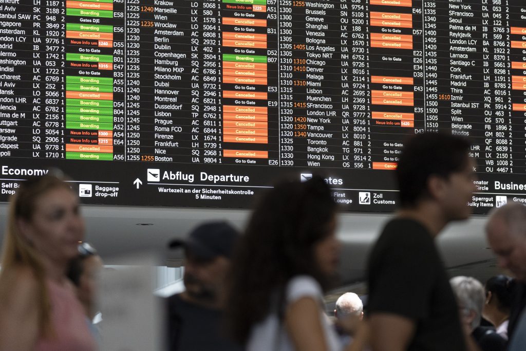 Internationale IT-Störung wirbelt Schweizer Flugpläne durcheinander