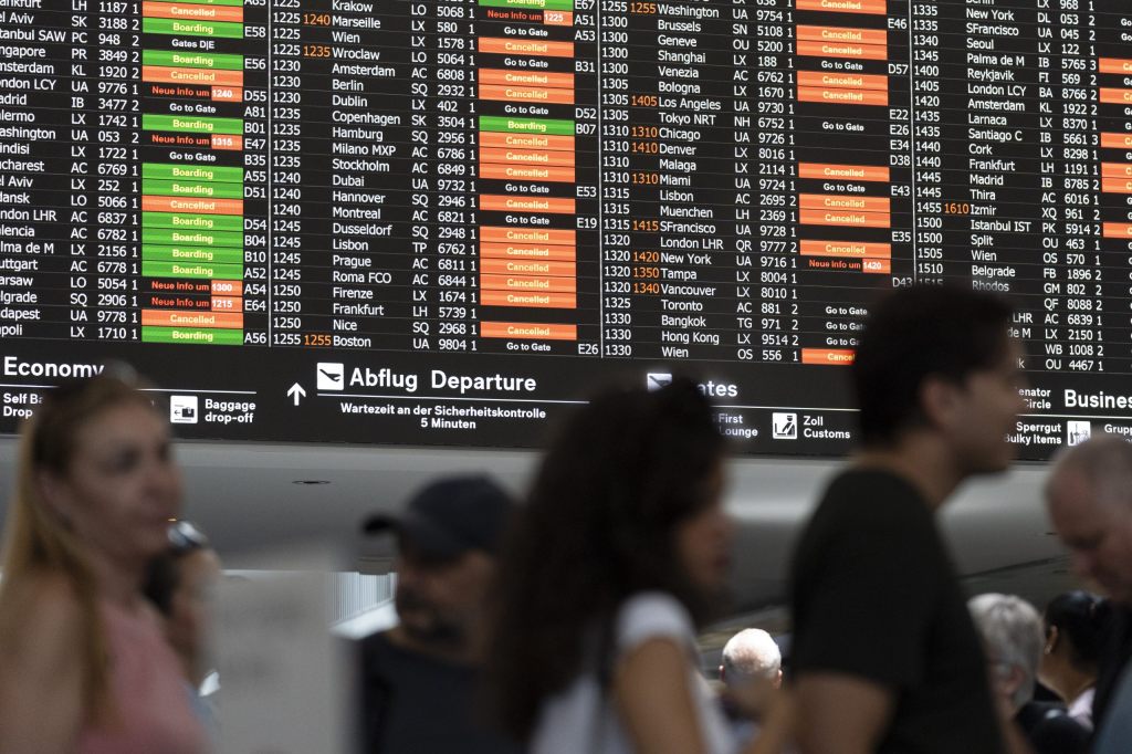 Internationale IT-Störung wirbelt Schweizer Flugpläne durcheinander