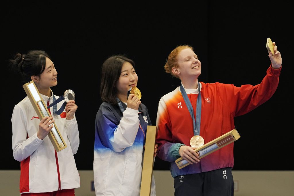 Bronze: Audrey Gogniat schiesst Schweiz zur ersten Medaille