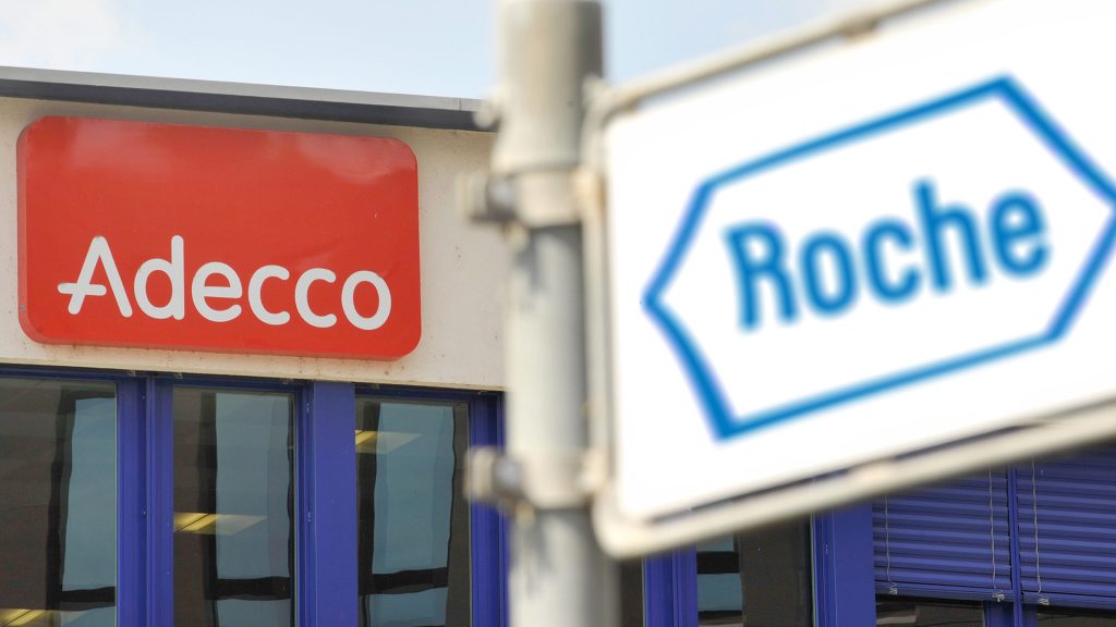 Adecco-Aktien verdrängen Roche Inhaberaktien im SLI