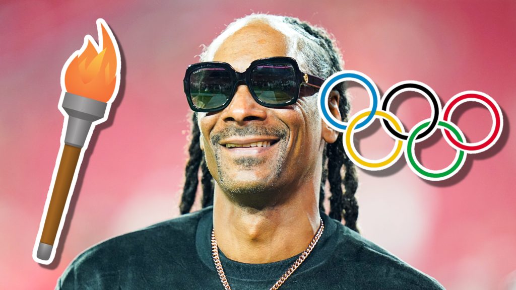 Snoop Dogg trägt olympische Fackel in Paris
