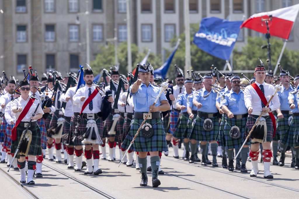 120’000 Schaulustige an Tattoo-Parade in der Innenstadt