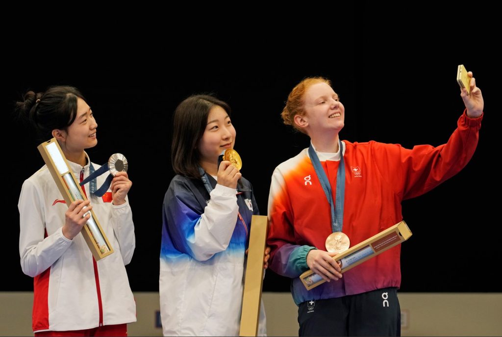 Bronze: Audrey Gogniat schiesst Schweiz zur ersten Medaille