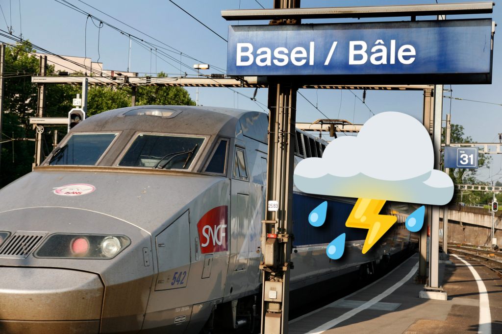 Bahnunterbruch zwischen Basel und Strassburg aufgehoben