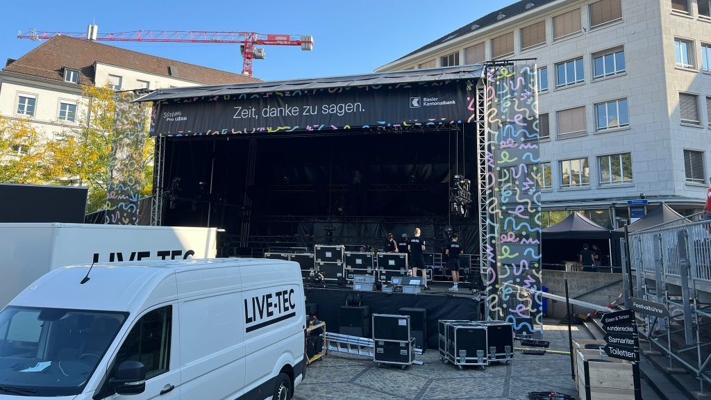 Alles bereit für das grosse BKB Sommerfest