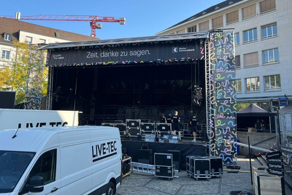 Alles bereit für das grosse BKB Sommerfest