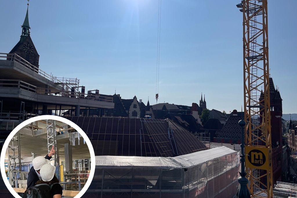 Der Globus-Umbau schreitet in grossen Schritten voran