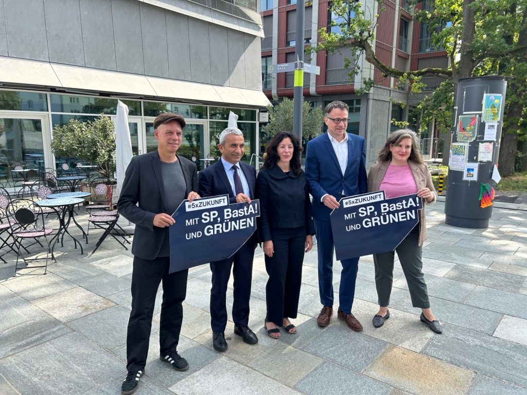 Links-Grün will in Basel-Stadt Regierungsrats-Mehrheit zurück