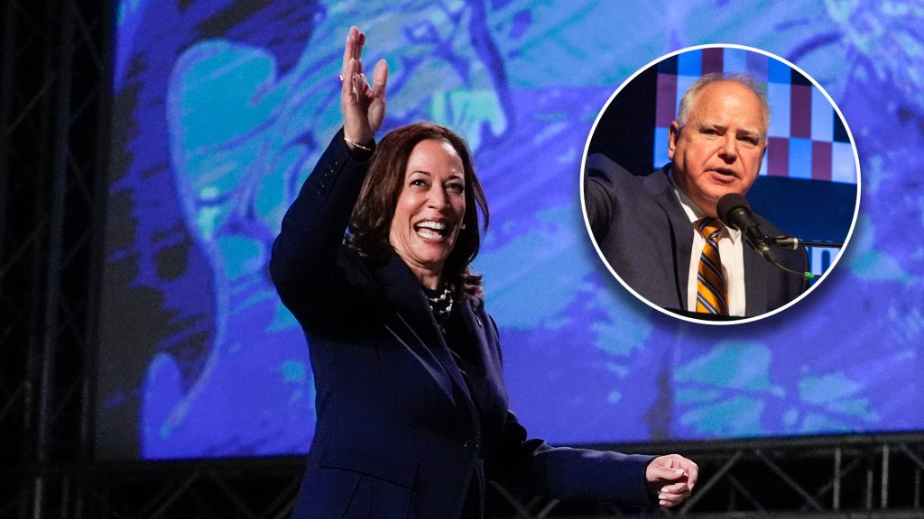 Gouverneur Tim Walz wird Vizekandidat von Kamala Harris