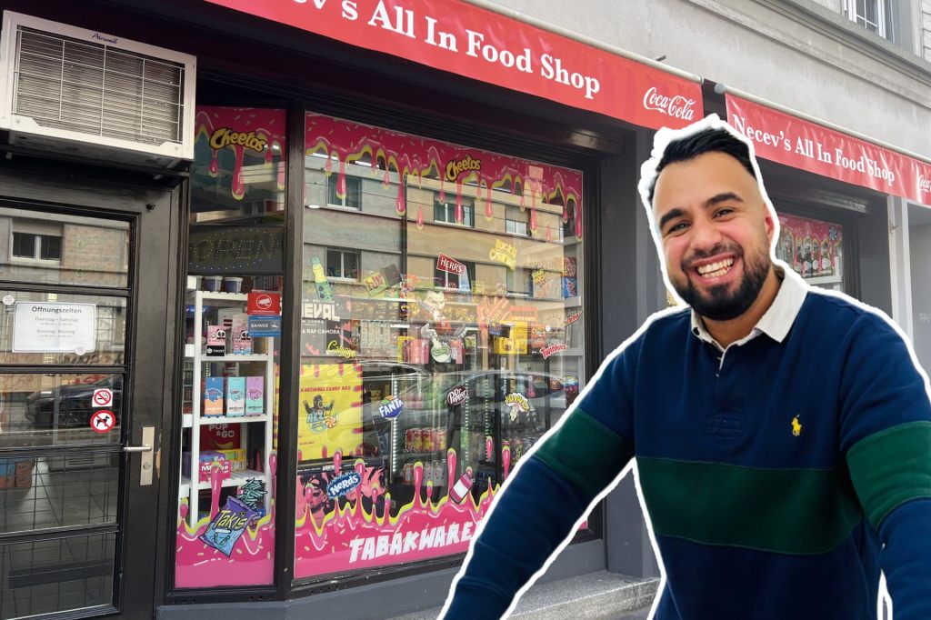 All in Food Shop in Basel: Necev über seinen unkonventionellen Weg zum Unternehmer