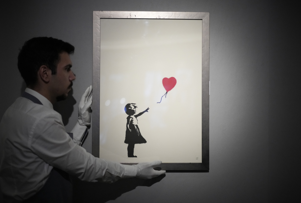 Banksy-Werk aus Galerie in London gestohlen