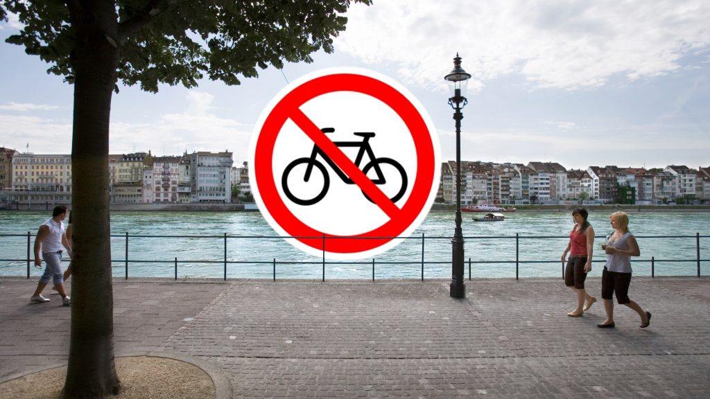 Achtung: Hier kommst du am Samstag mit dem Velo nicht durch