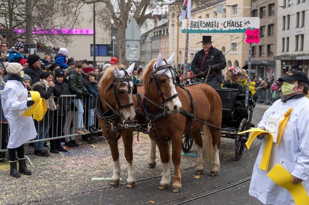Zum Schutz der Tiere: Weniger Chaisen am Cortège 2025