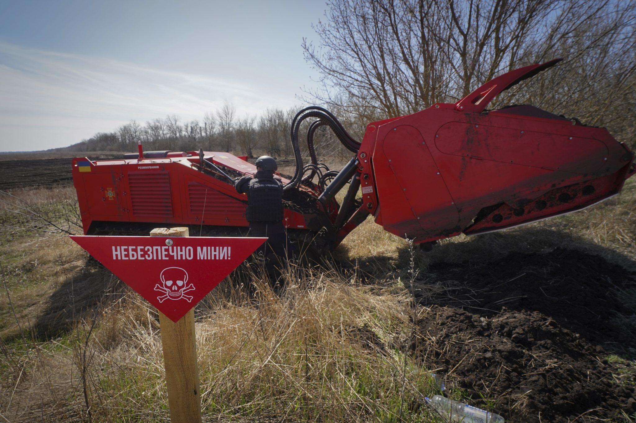 Schweiz organisiert Konferenz zur Minenräumung in Ukraine