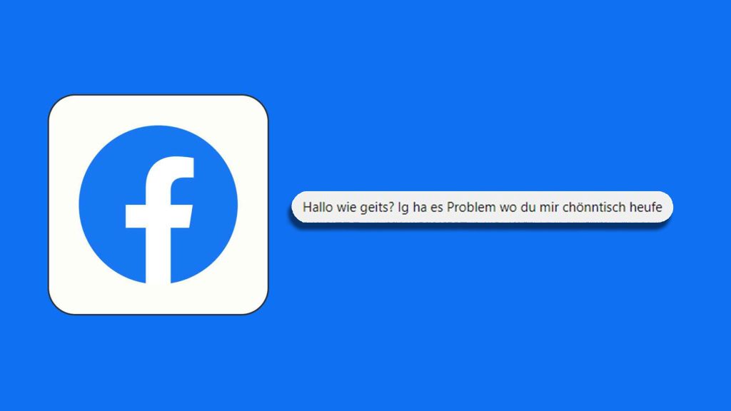 Wenn du diese Nachricht erhältst, wurde das Facebook-Profil gehackt