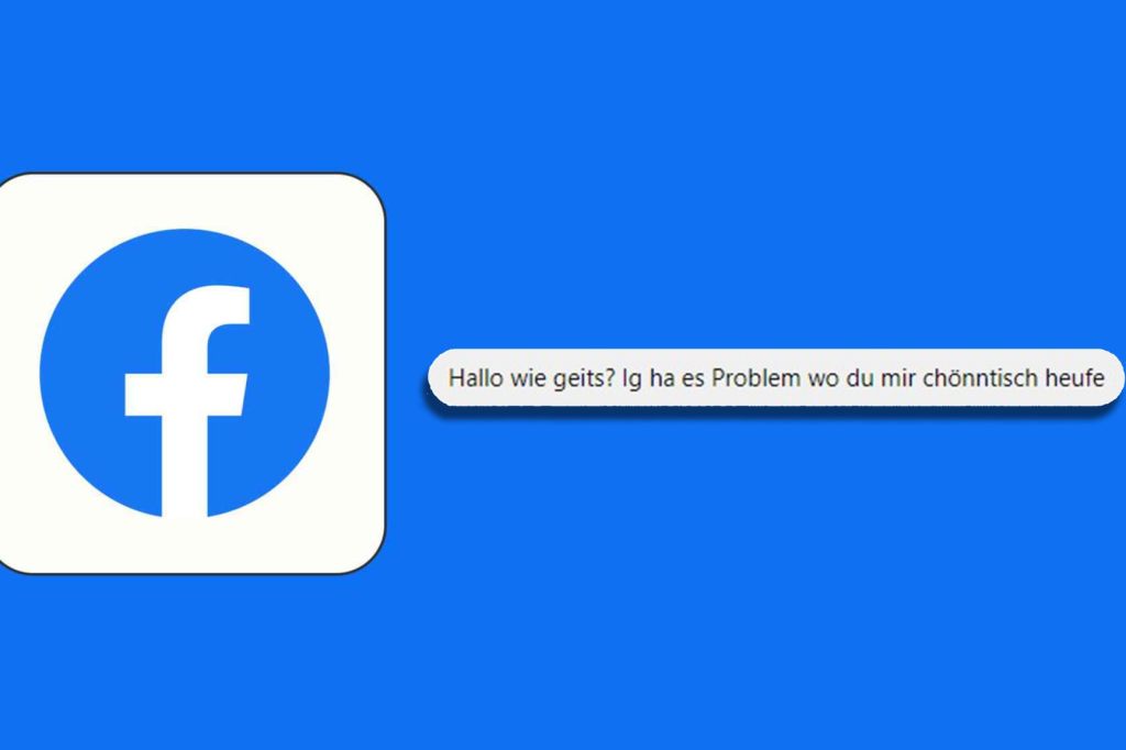 Wenn du diese Nachricht erhältst, wurde das Facebook-Profil gehackt