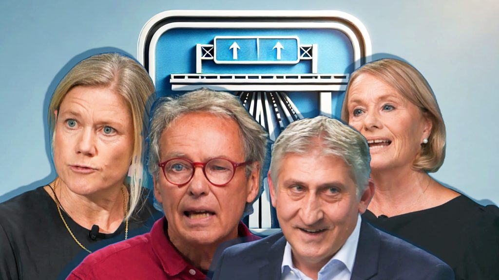 Heisse Diskussionen um Autobahnausbau und Rheintunnel