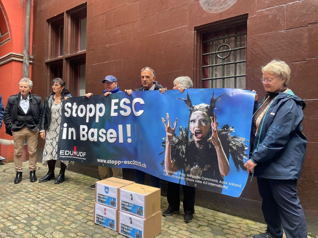 Referendum der EDU erzwingt Abstimmung über den ESC-Kredit