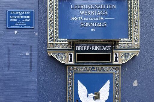 Kaputter Basler Dybli-Briefkasten: Wiederherstellung ist ungewiss