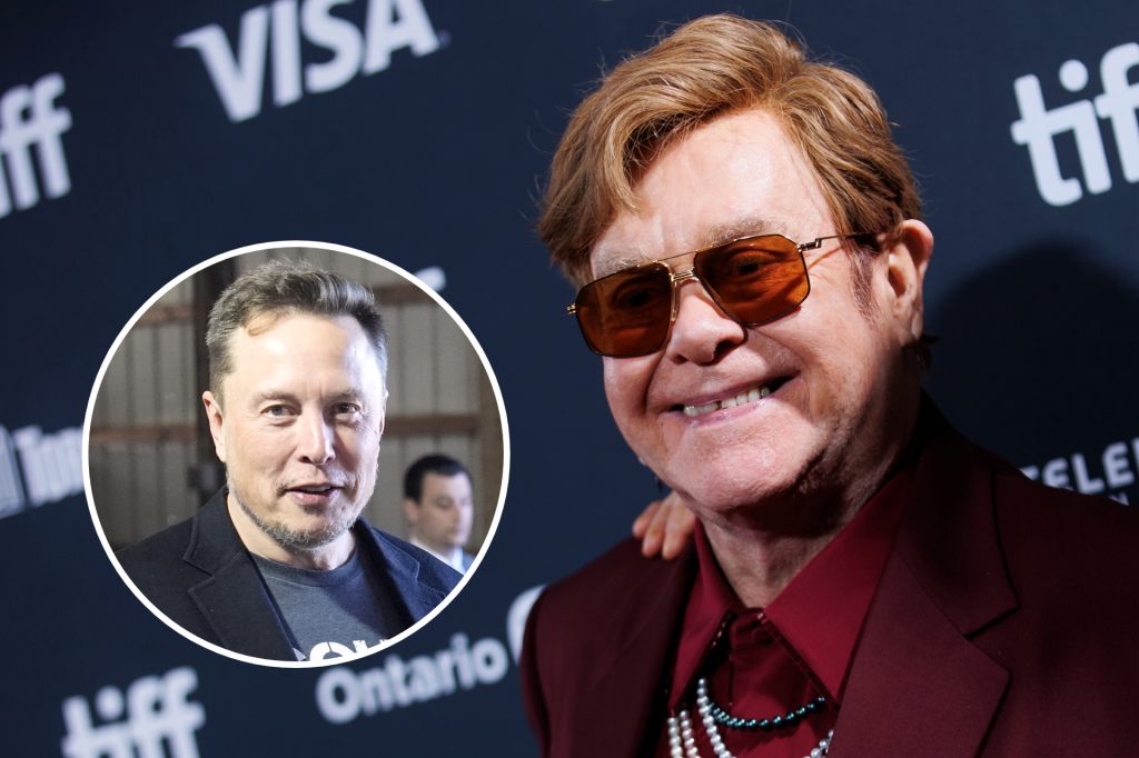 Elton John teilt mit derbem Schimpfwort gegen Elon Musk aus