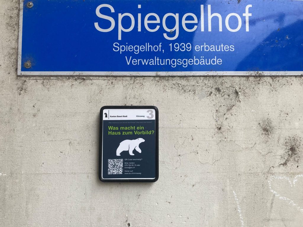 Der Klimaweg: Klimaschutz beim Spaziergang durch Basel entdecken