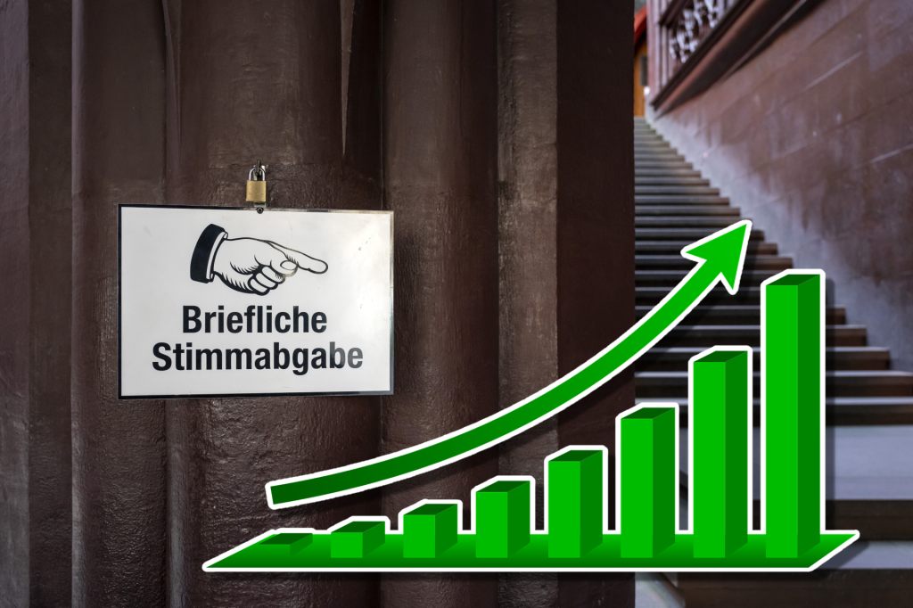 Basler gehen fleissig an die Urne: Höhere Wahlbeteiligung als vor vier Jahren