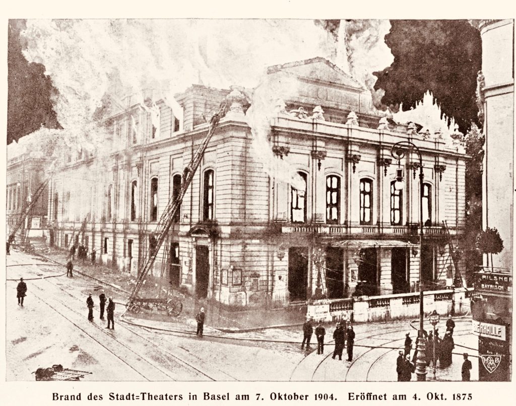 Heute vor 120 Jahren: Als das Basler Stadttheater niederbrannte