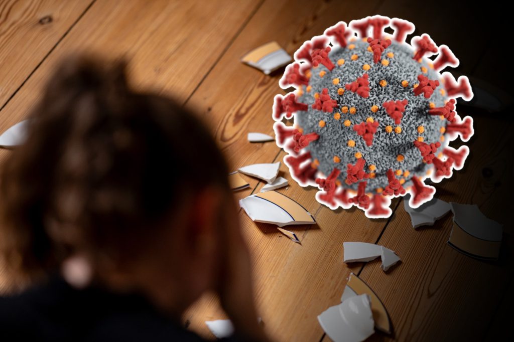 Wie die Pandemie zu einem Anstieg von häuslicher Gewalt führte