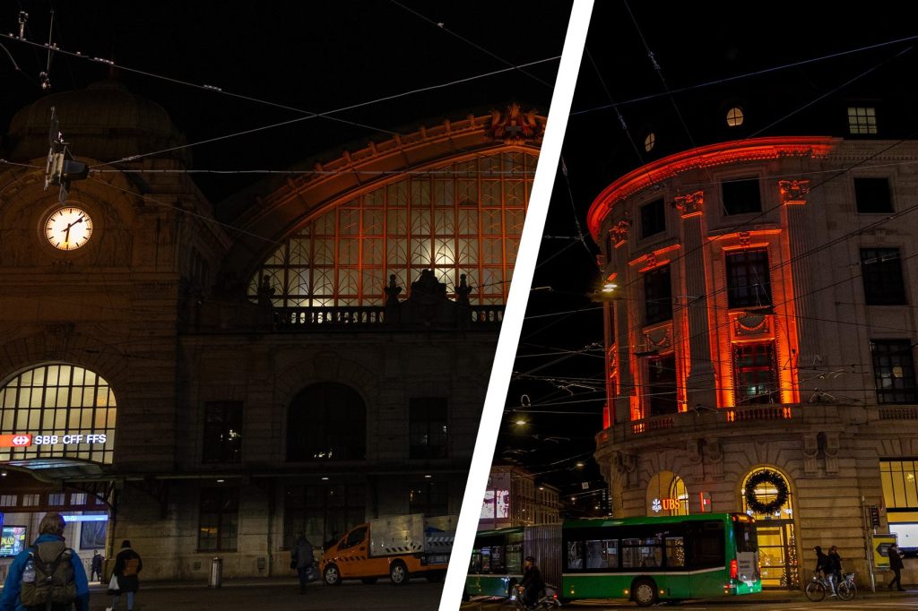 Darum leuchtet Basel orange