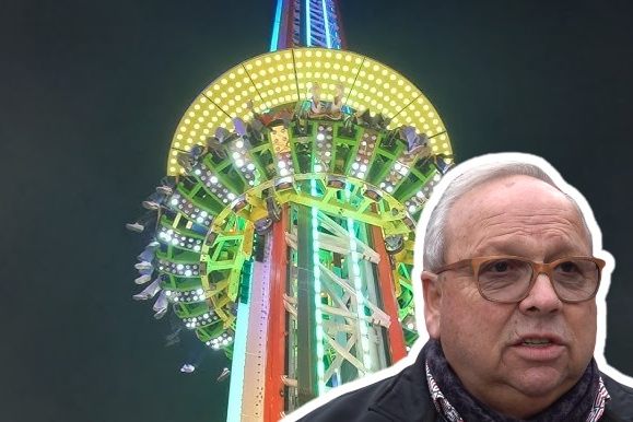 Das letzte Mal im freien Fall: Freefall-Tower-Dernière an der diesjährigen Herbstmesse