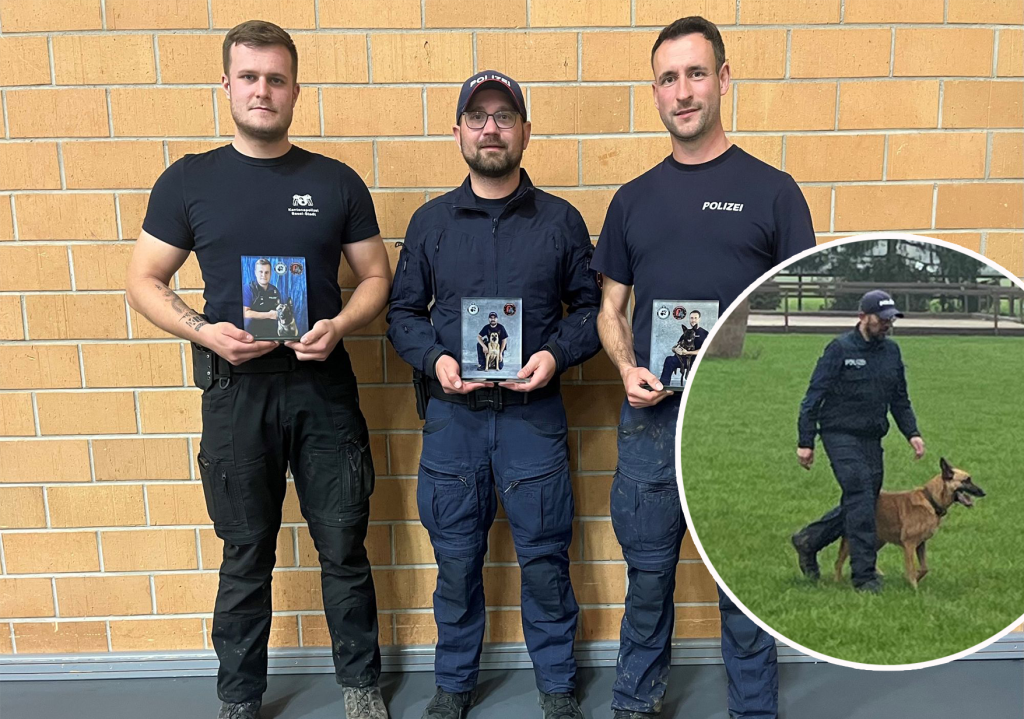 Polizeihund «Ace» gewinnt erneut die Hundeprüfung
