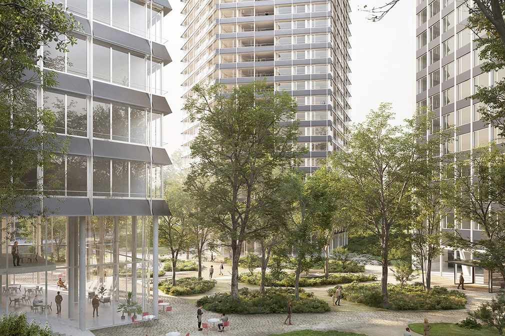 700 neue Arbeitsplätze und 200 Wohnungen beim Lonza-Hochhaus