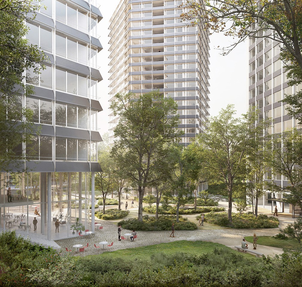 700 neue Arbeitsplätze und 200 Wohnungen beim Lonza-Hochhaus