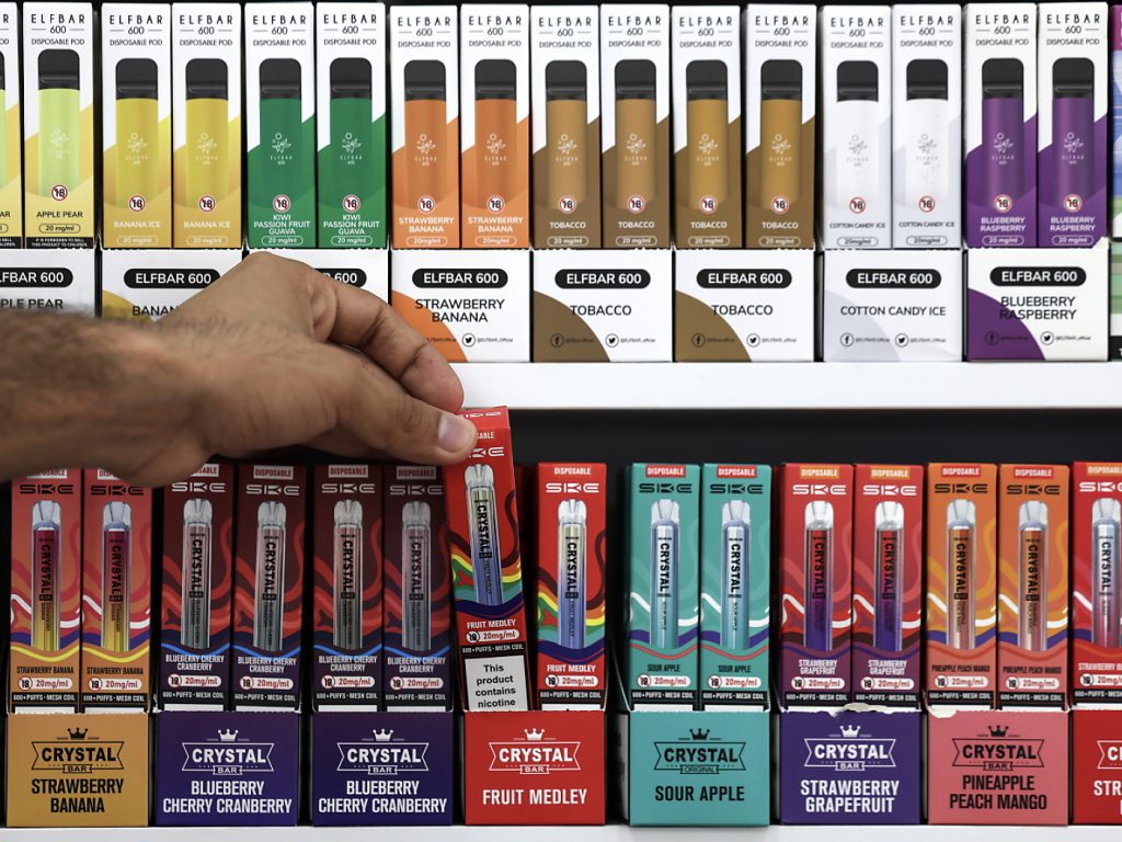 Verkaufsverbot von Einweg-E-Zigaretten gefordert