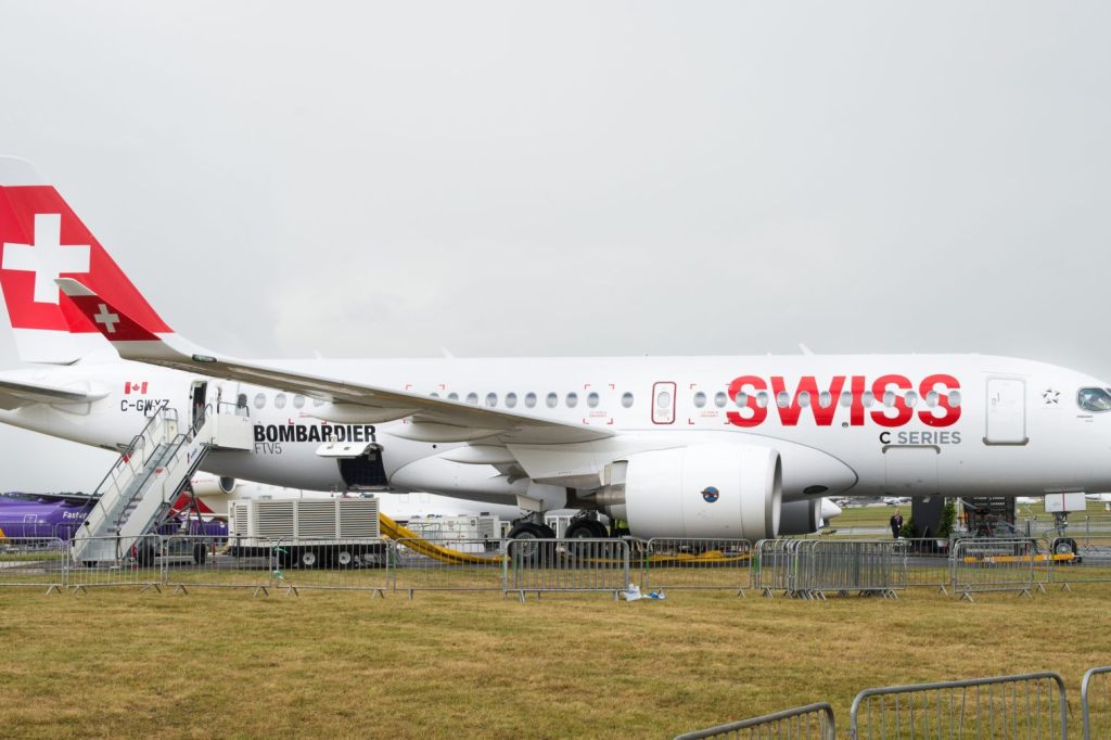 Triebwerkprobleme: Airbus A220 das Sorgenkind der Swiss