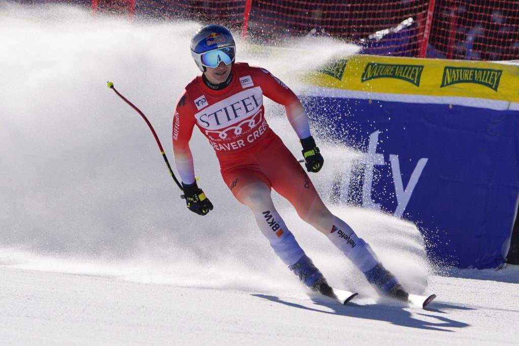 Schweizer Doppelsieg in Beaver Creek getrübt von Boisset-Sturz