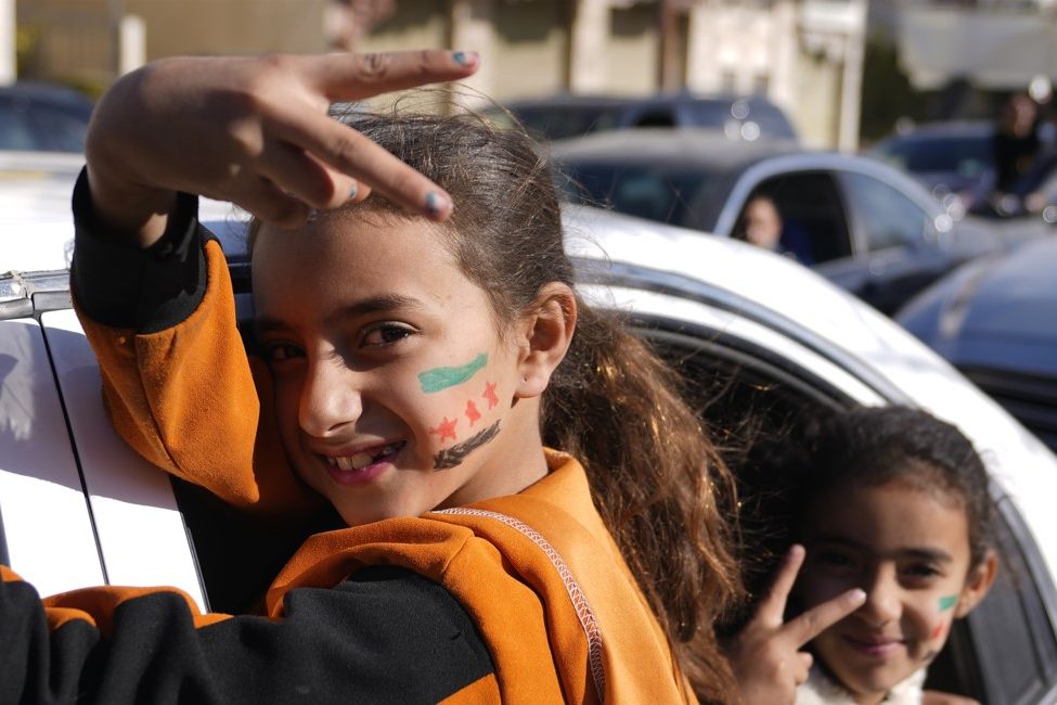 Der historische Tag in Syrien in Bildern