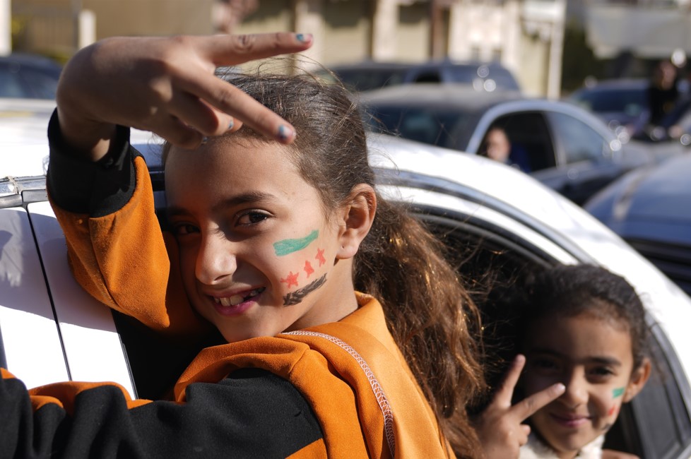 Der historische Tag in Syrien in Bildern