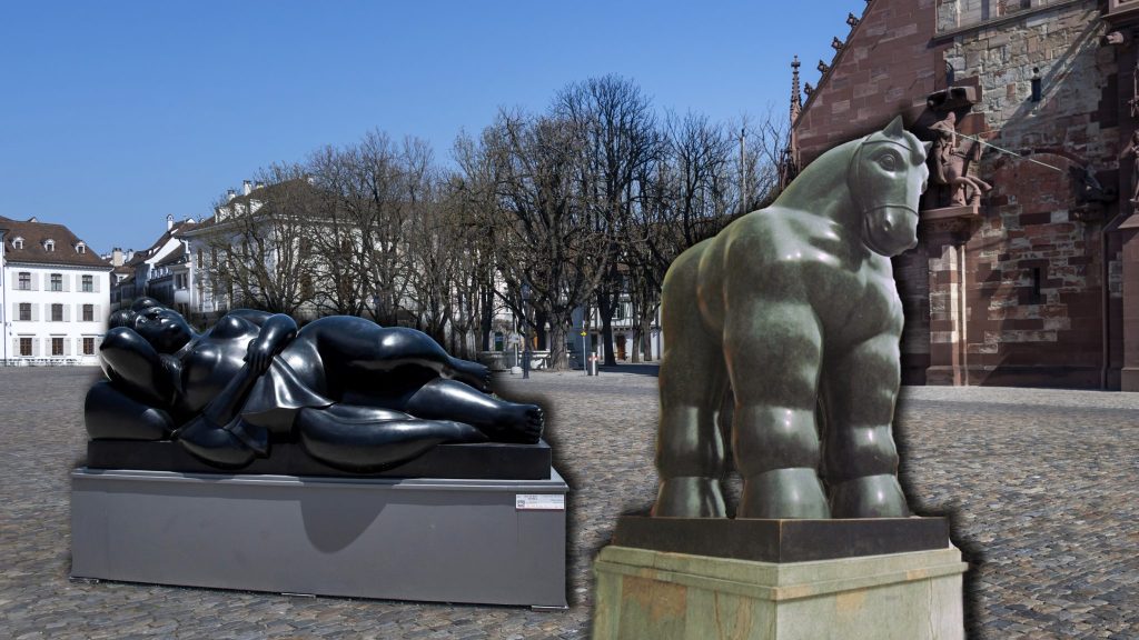 Boteros monumentale Skulpturen kommen im Mai 2025 nach Basel