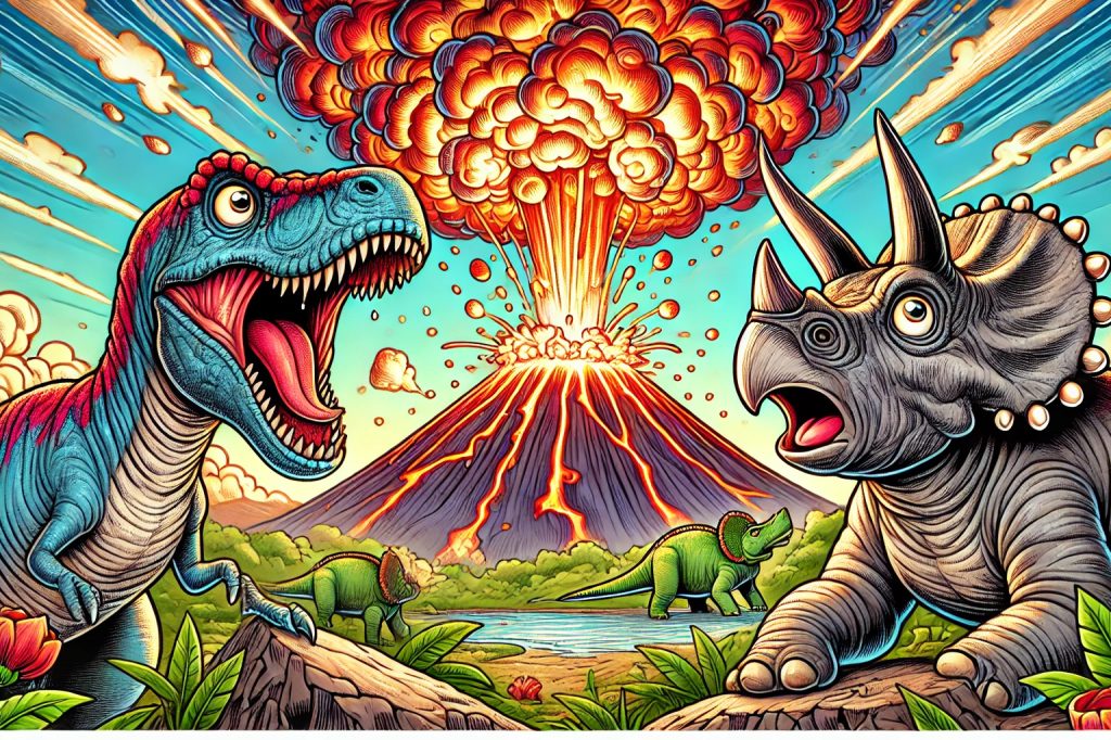 Massensterben der Dinosaurier: Asteroid war nicht der einzige «Übeltäter»