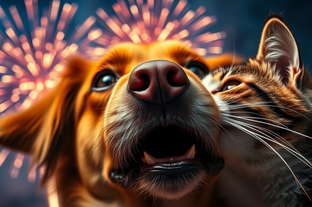 So schützt du deine Haustiere vor dem Feuerwerk