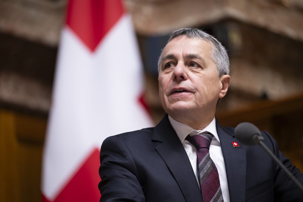 Ukraine-Krieg: Cassis telefoniert mit russischem Aussenminister