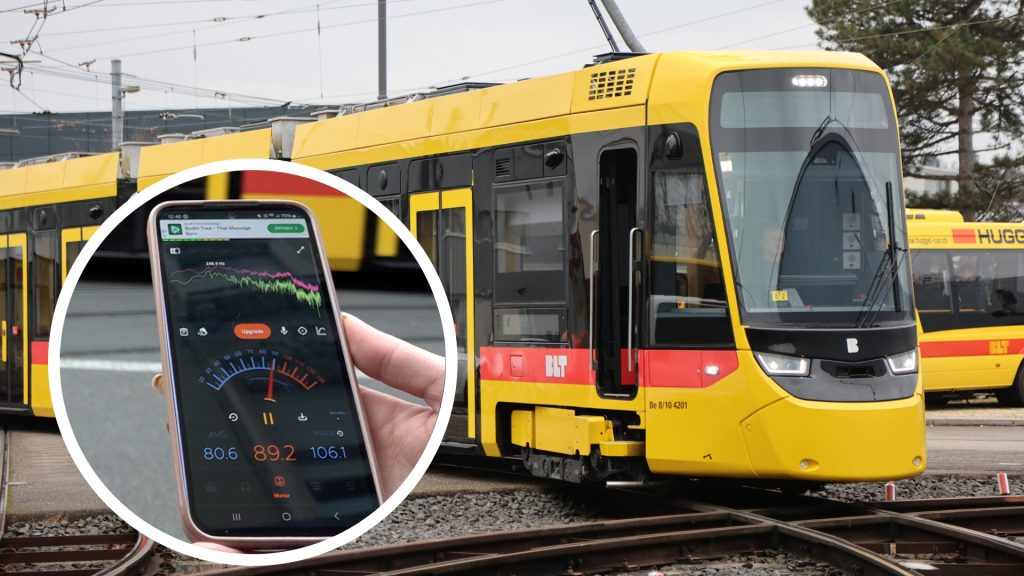 Das neue Tina-Tram macht Lärm – BLT sucht nach Lösung