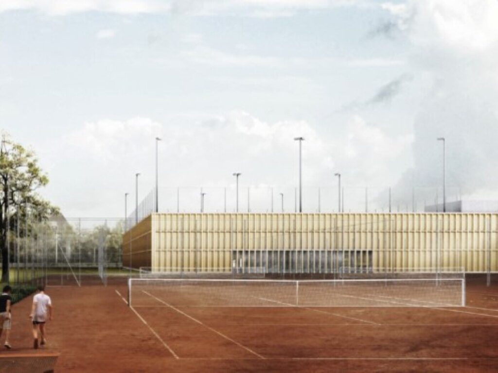 Umstrittener Bebauungsplan für Tennishalle bewilligt