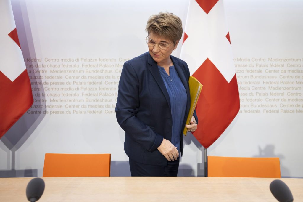 Viola Amherd tritt per Ende März als Bundesrätin zurück