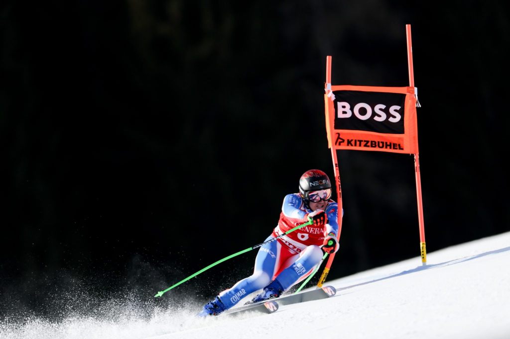 Marco Odermatt mit dem ersten Sieg in Kitzbühel